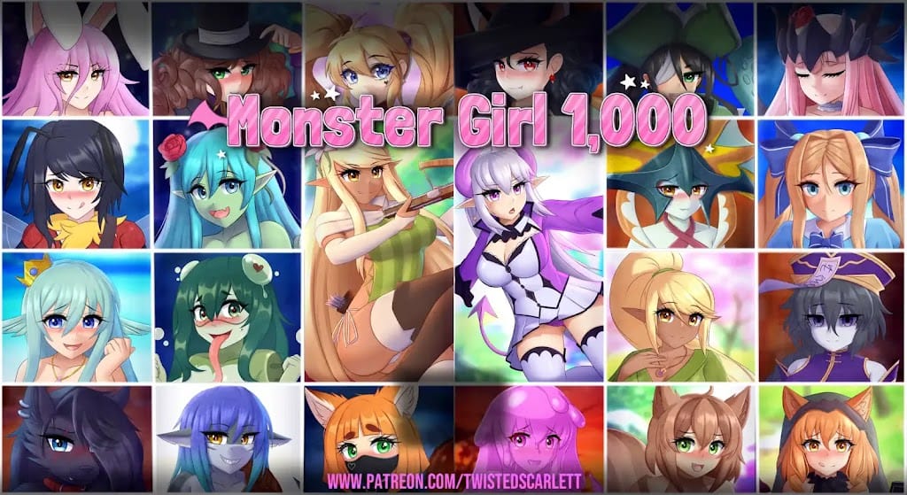 Monster Girl 1,000 Español - Monster Girl 1000 Español Monster Girl 1,000 Español - Monster Girl 1000 Español - main menu2