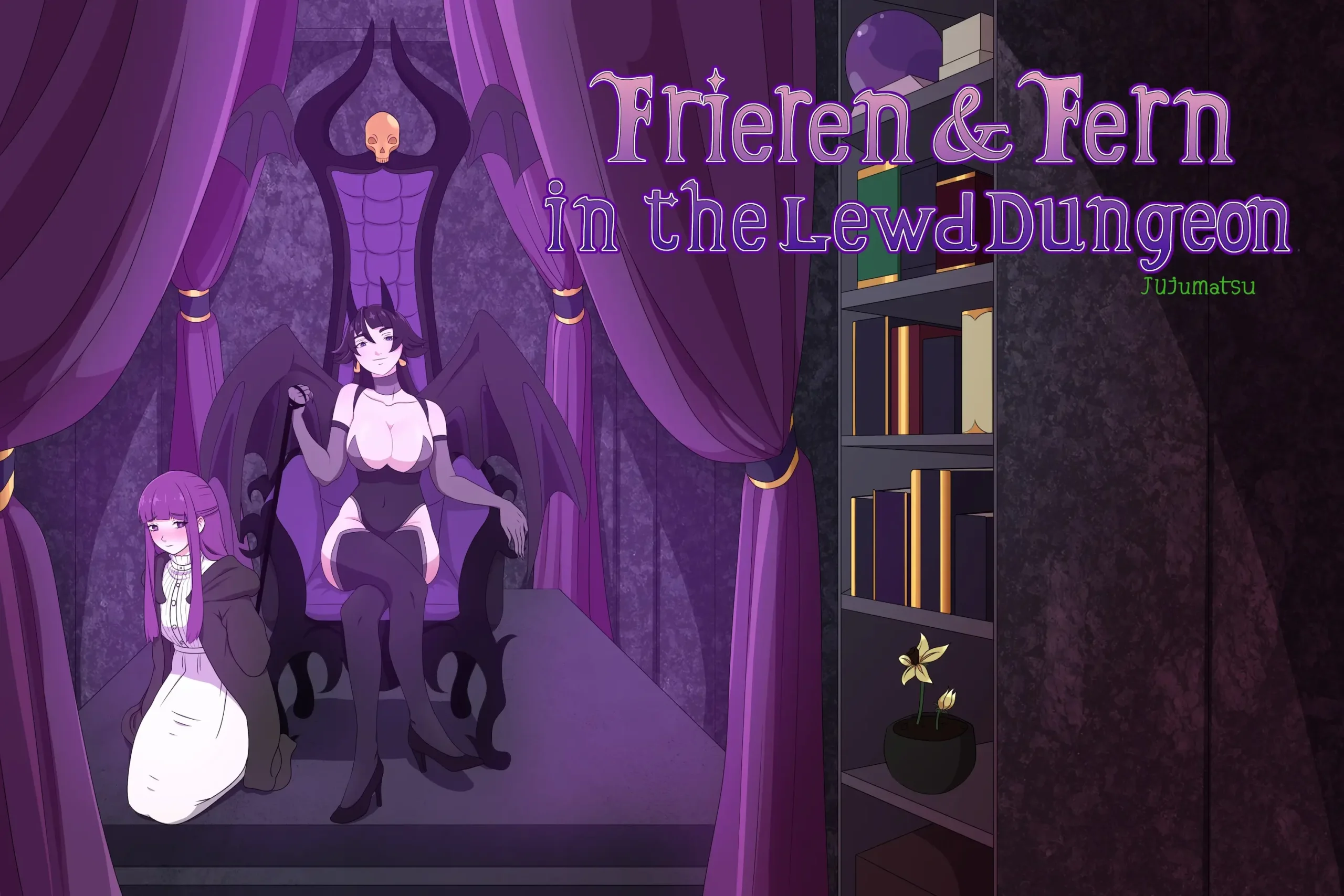 Frieren and Fern in the Lewd Dungeon Español - Frieren and Fern in the Lewd Dungeon Español Frieren and Fern in the Lewd Dungeon Español - Frieren and Fern in the Lewd Dungeon Español - Main Menu Art Smaller scaled